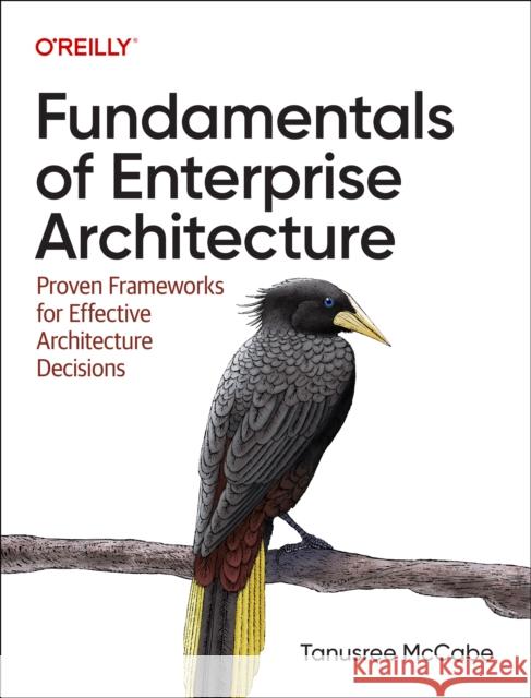 Fundamentals of Enterprise Architecture: Proven Frameworks for Effective Architecture Decisions Tanu McCabe 9781098159375 O'Reilly Media