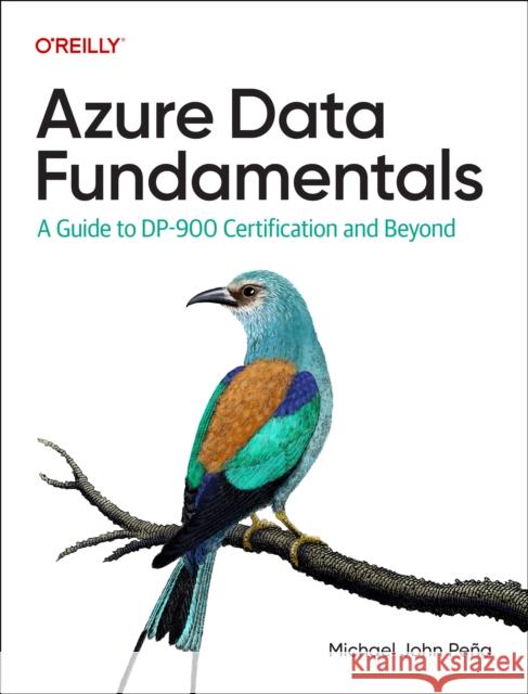 Azure Data Fundamentals: A Guide to Dp-900 Certification and Beyond Michael Pena 9781098164737 O'Reilly Media
