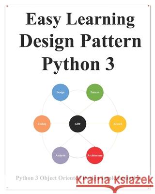 Easy Learning Design Patterns Python 3: Reusable Object-Oriented Software Yang Hu 9781098531027 Independently Published