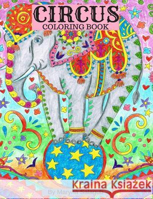 Circus coloring book Maryna Salagub 9781098889524