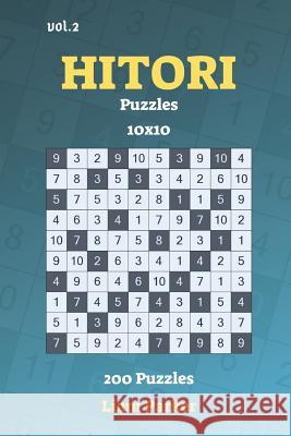 Hitori Puzzles - 200 Puzzles 10x10 vol.2 Liam Parker 9781099833052 Independently Published