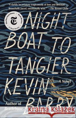 Night Boat to Tangier Kevin Barry 9781101911341 Anchor Books