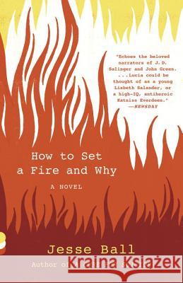 How to Set a Fire and Why Jesse Ball 9781101911754 Vintage