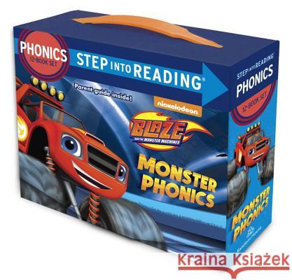 Monster Phonics (Blaze and the Monster Machines): 12 Step Into Reading Books Liberts, Jennifer 9781101940266