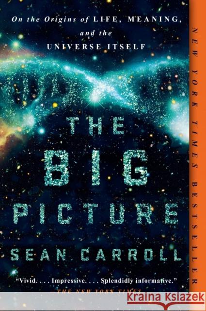 The Big Picture: On the Origins of Life, Meaning, and the Universe Itself Carroll, Sean 9781101984253 Dutton Books