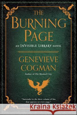 The Burning Page Genevieve Cogman 9781101988688