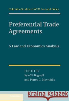 Preferential Trade Agreements Bagwell, Kyle W. 9781107000339 0