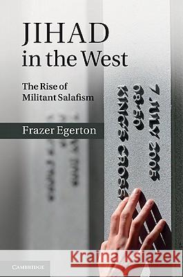 Jihad in the West Egerton, Frazer 9781107002821 Cambridge University Press