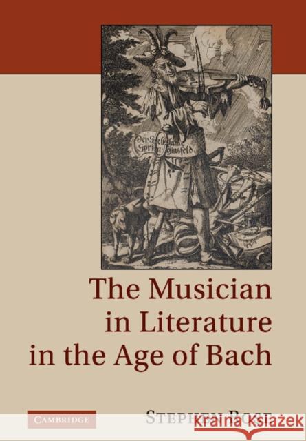 The Musician in Literature in the Age of Bach Stephen Rose 9781107004283 Cambridge University Press