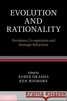 Evolution and Rationality Okasha, Samir 9781107004993 0