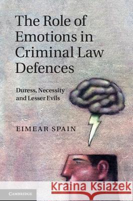 The Role of Emotions in Criminal Law Defences Spain, Eimear 9781107008182