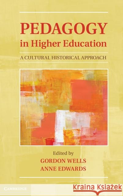 Pedagogy in Higher Education: A Cultural Historical Approach Wells, Gordon 9781107014657