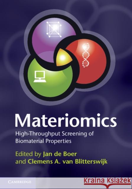 Materiomics: High-Throughput Screening of Biomaterial Properties de Boer, Jan 9781107016774 0