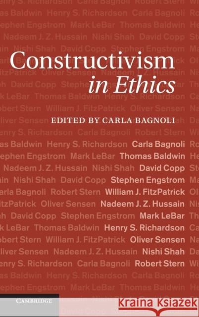 Constructivism in Ethics Carla Bagnoli 9781107019218