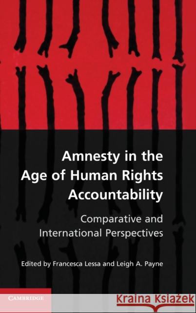 Amnesty in the Age of Human Rights Accountability: Comparative and International Perspectives Lessa, Francesca 9781107025004 Cambridge University Press