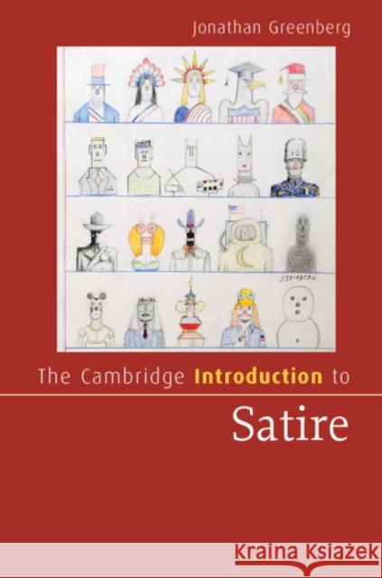 The Cambridge Introduction to Satire Jonathan Greenberg 9781107030183 Cambridge University Press