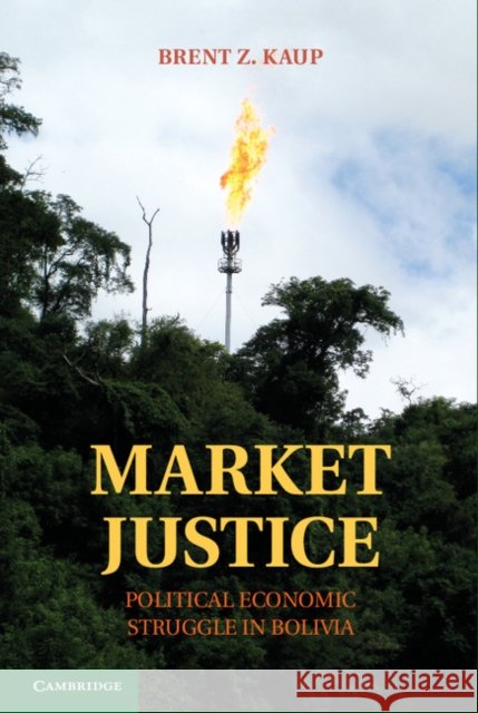 Market Justice: Political Economic Struggle in Bolivia Kaup, Brent Z. 9781107030282