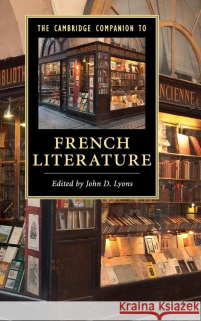 The Cambridge Companion to French Literature John D., Professor Lyons 9781107036048 Cambridge University Press