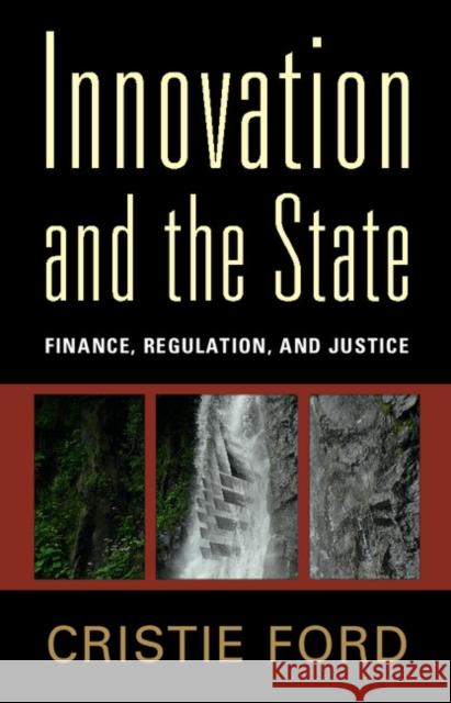 Innovation and the State: Finance, Regulation, and Justice Cristie Ford 9781107037076 Cambridge University Press
