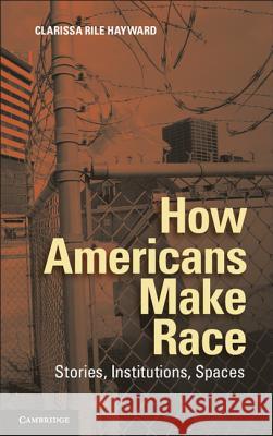 How Americans Make Race: Stories, Institutions, Spaces Hayward, Clarissa Rile 9781107043893 Cambridge University Press