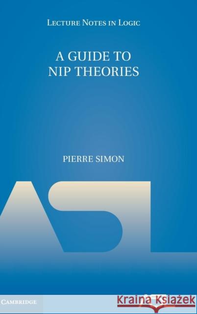 A Guide to Nip Theories Pierre Simon 9781107057753 Cambridge University Press