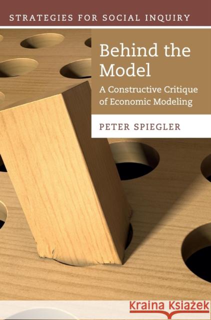 Behind the Model: A Constructive Critique of Economic Modeling Spiegler, Peter 9781107069664