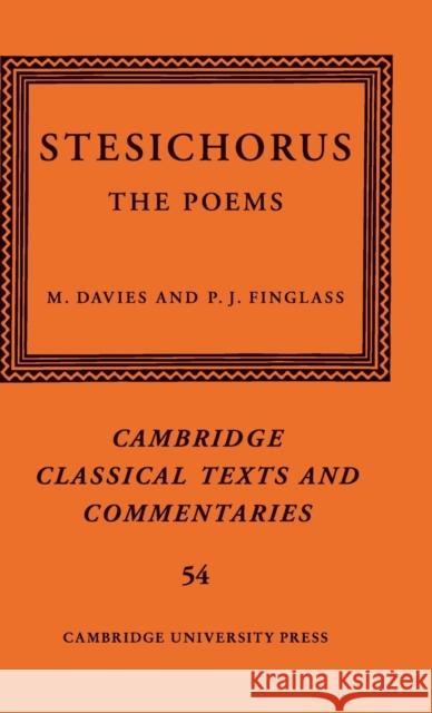 Stesichorus: The Poems Stesichorus 9781107078345 Cambridge University Press