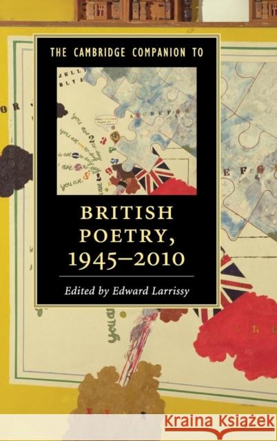 The Cambridge Companion to British Poetry, 1945-2010 Edward Larrissy 9781107090668 Cambridge University Press