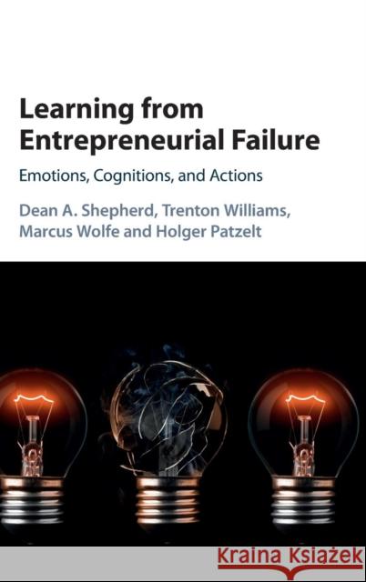 Learning from Entrepreneurial Failure: Emotions, Cognitions, and Actions Shepherd, Dean A. 9781107129276