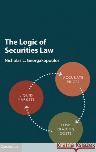 The Logic of Securities Law Nicholas Georgakopoulos 9781107158504