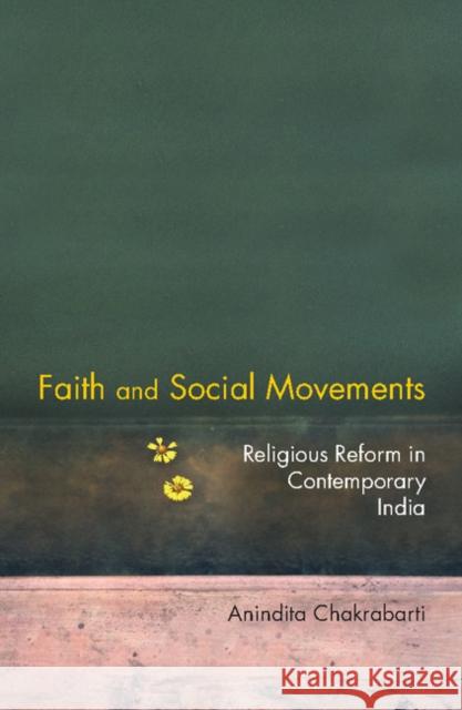 Faith and Social Movements: Religious Reform in Contemporary India Anindita Chakrabarti 9781107166622