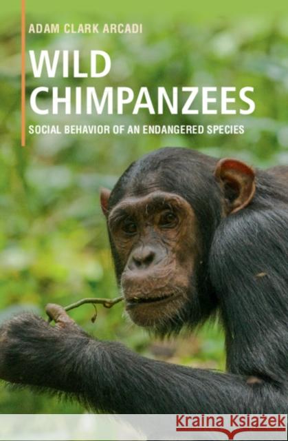 Wild Chimpanzees: Social Behavior of an Endangered Species Adam Clark Arcadi 9781107197176