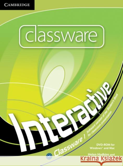 Interactive Level 1 Classware DVD-ROM Helen Hadkins Samantha Lewis 9781107402119