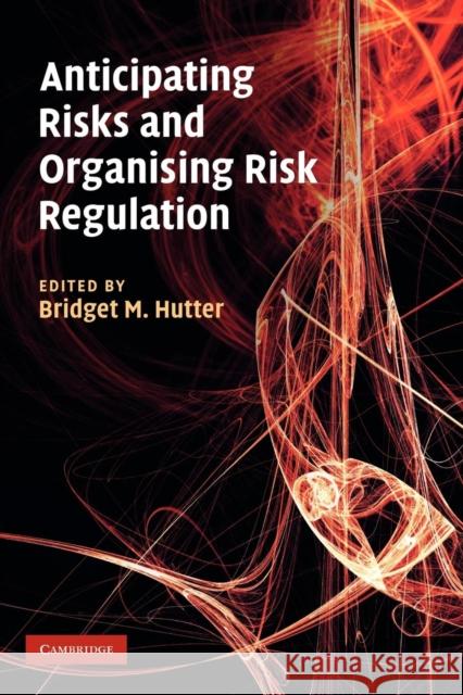 Anticipating Risks and Organising Risk Regulation Bridget M. Hutter 9781107402683 Cambridge University Press