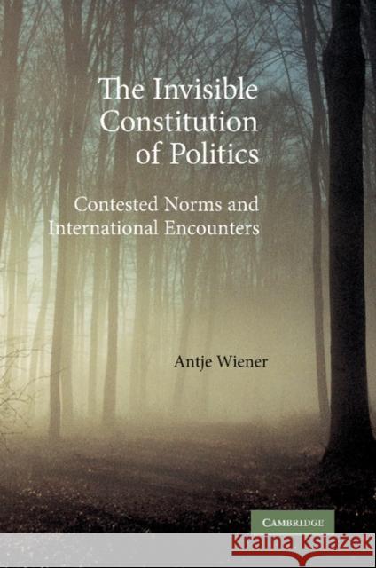 The Invisible Constitution of Politics: Contested Norms and International Encounters Wiener, Antje 9781107404403