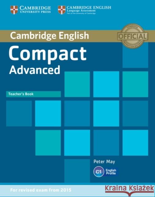 Compact Advanced Teacher's Book May Peter 9781107418387 Cambridge University Press