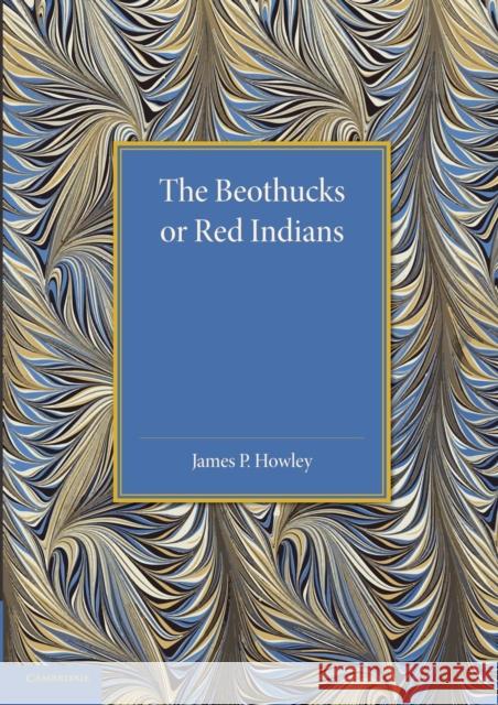 The Beothucks or Red Indians: The Aboriginal Inhabitants of Newfoundland Howley, James P. 9781107425620