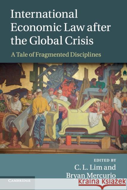 International Economic Law After the Global Crisis: A Tale of Fragmented Disciplines C. L. Lim Bryan Mercurio 9781107428393 Cambridge University Press