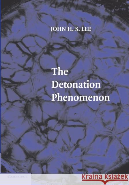 The Detonation Phenomenon John H. S. Lee 9781107430730 Cambridge University Press