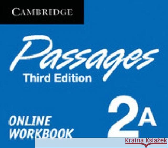 Passages Level 2 Online Workbook a Activation Code Card Jack C. Richards Chuck Sandy 9781107447066 Cambridge University Press