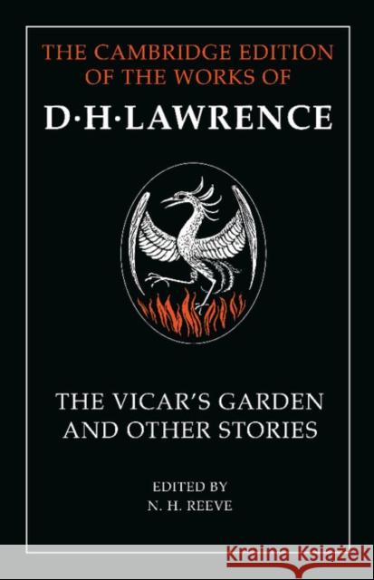 'The Vicar's Garden' and Other Stories Lawrence, D. H. 9781107457515 Cambridge University Press