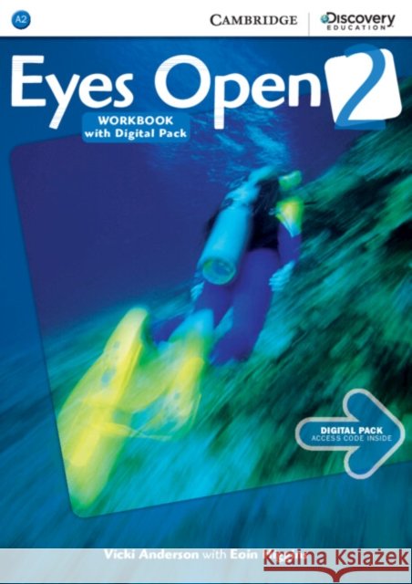 Eyes Open Level 2 Workbook with Online Practice Anderson Vicki Higgins Eoin 9781107467507