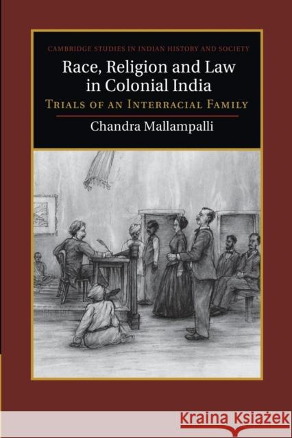 Race, Religion and Law in Colonial India: Trials of an Interracial Family Mallampalli, Chandra 9781107487543 Cambridge University Press