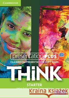 Think Starter Presentation [With DVD ROM] Puchta Herbert Stranks Jeff Lewis-Jones Peter 9781107586413