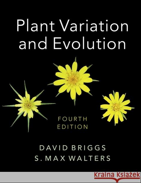 Plant Variation and Evolution David Briggs 9781107602229