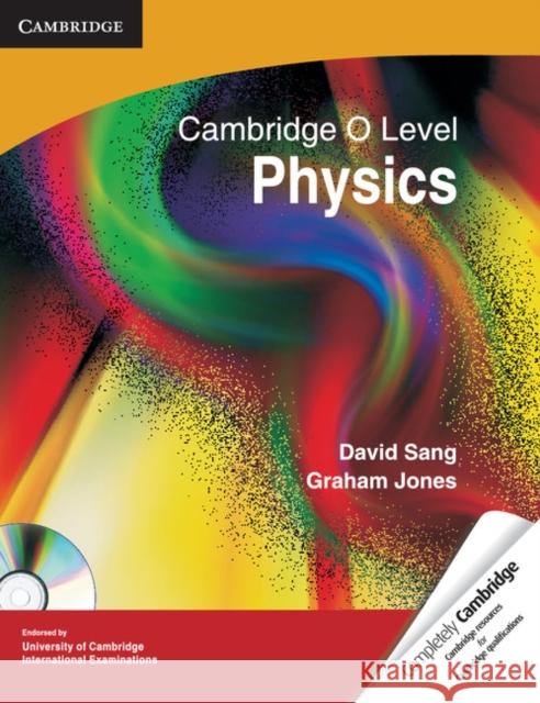 cambridge o level physics  Sang, David 9781107607835