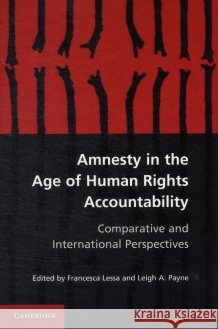 Amnesty in the Age of Human Rights Accountability: Comparative and International Perspectives Lessa, Francesca 9781107617339 Cambridge University Press