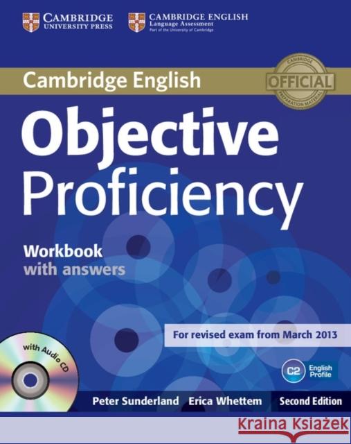 Objective Proficiency Workbook with Answers with Audio CD Erica Whettem 9781107619203 Cambridge University Press