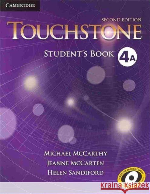 Touchstone Level 4 Student's Book a McCarthy, Michael 9781107624306