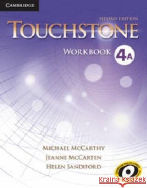 Touchstone Level 4 Workbook A Helen Sandiford 9781107627086 Cambridge University Press